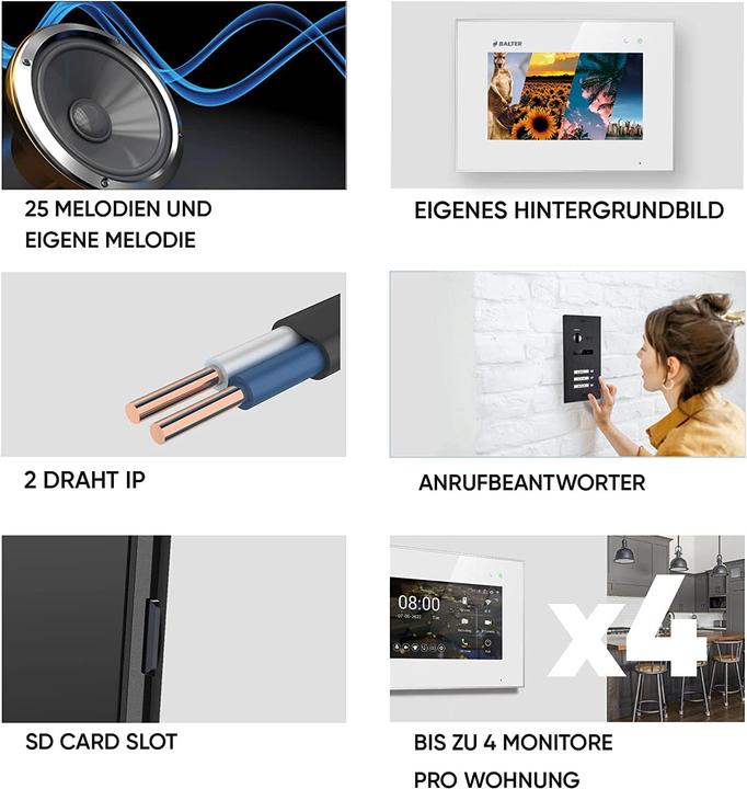 Image du produit Balter EVO-HD Video Türsprechanlage