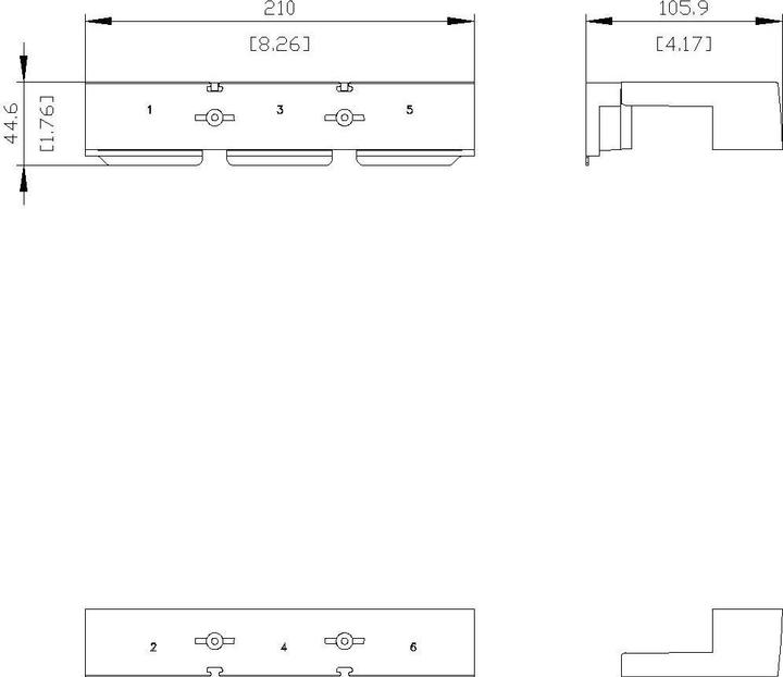 Produktbild Siemens Abdeckung Zubehör 3VA9601-0WD30