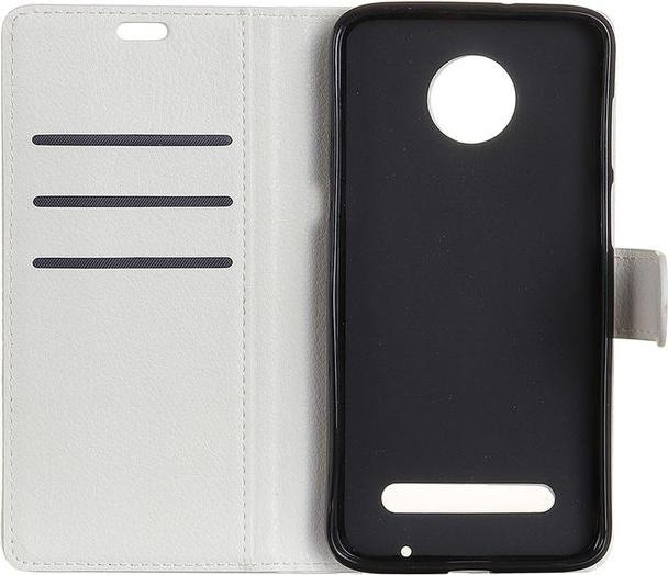 Produktbild MU Classic Litchi Leder Bookcover Series (Motorola Moto Z3 Play)