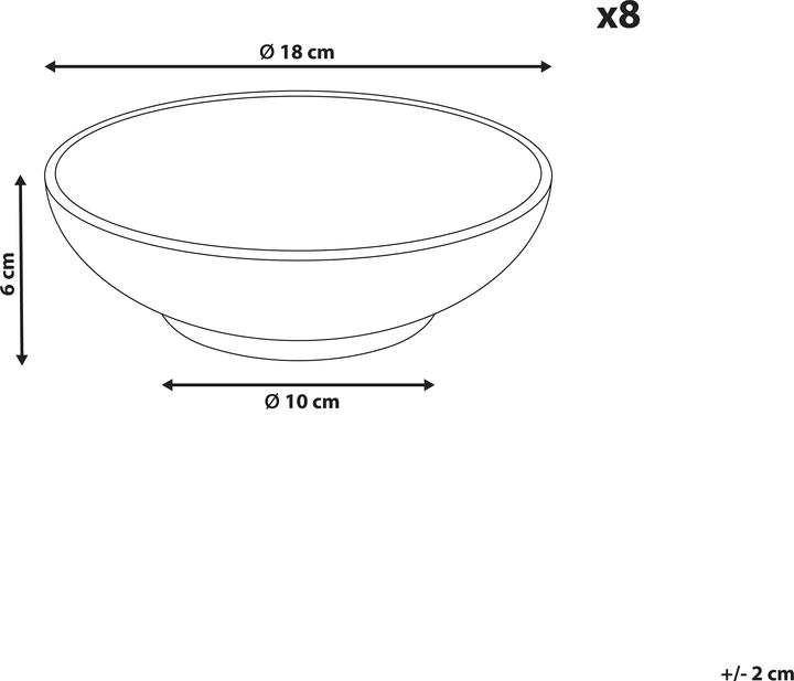 Actual product image Beliani Sesame (0.65 l, 8 x)