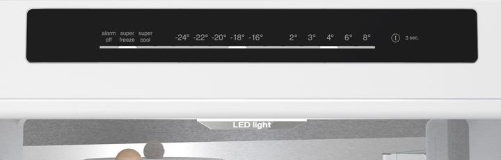 Produktbild Siemens iQ500, free-standing fridge-freezer with freezer at bottom, 203 x 70 cm, BlackSteel, KG49N4XAF (440 l)