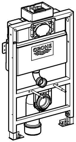Produktbild Grohe Wand-WC-Element RAPID SL