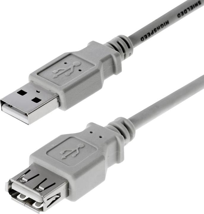 Image du produit Goobay USB A – USB A (1.80 m, USB 2.0)