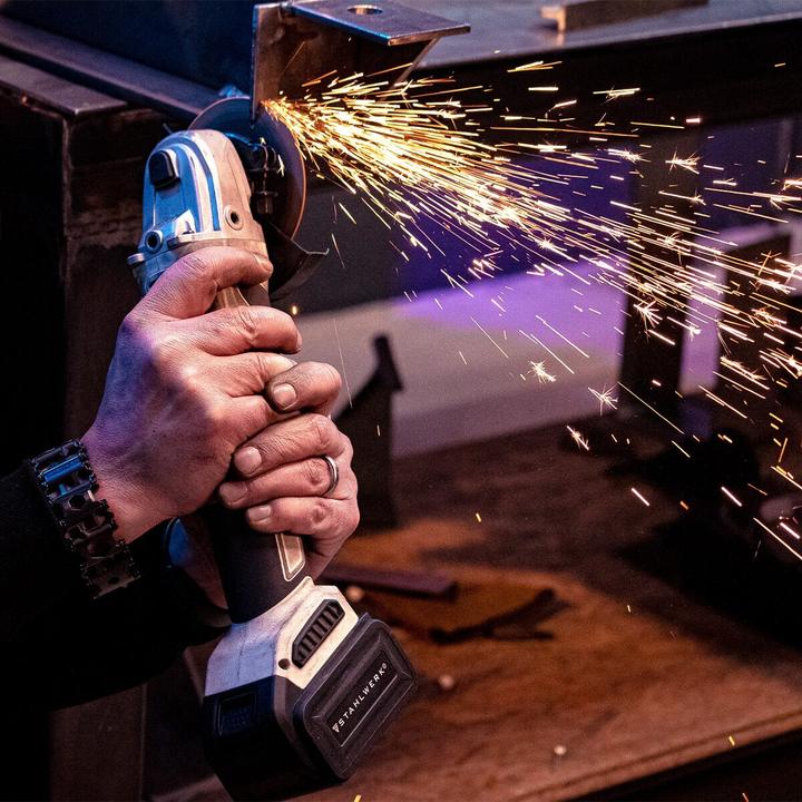 Produktbild Stahlwerk Brushless Akku Winkelschleifer AWS-20 ST ohne Akku, 0 - 7500 min-1 (125 mm)