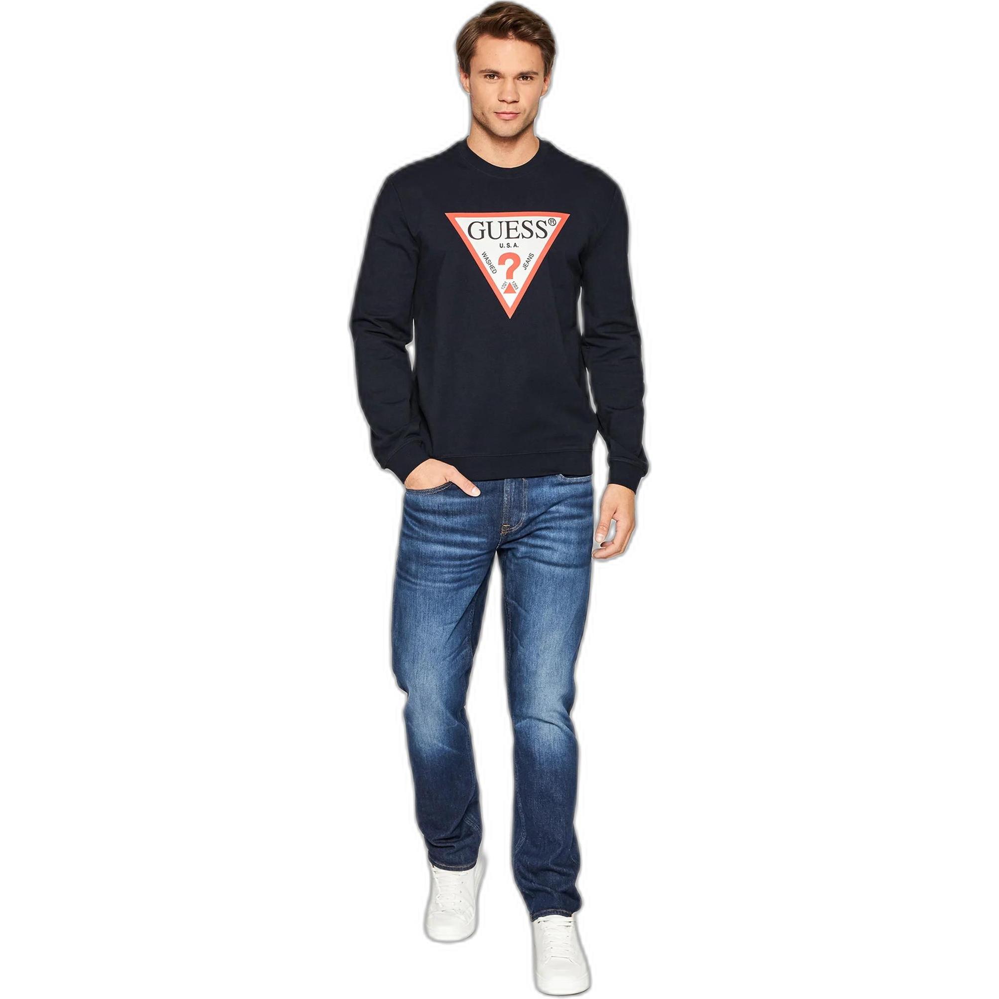 Thumbnail - Guess, Herren, Pullover, M2yq37 K6zs1 Jeans - Herren, Blau, (M)