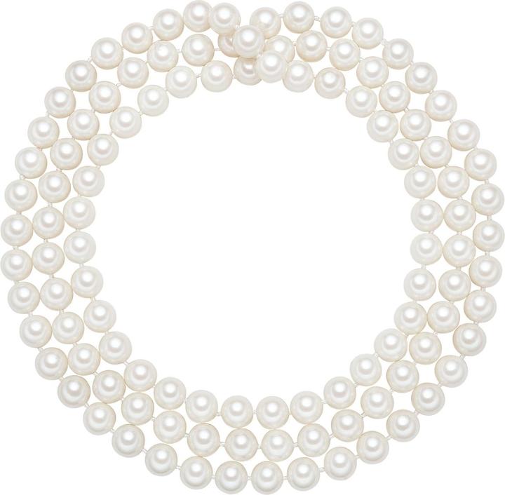 Produktbild Lulu & Jane Damen Muschelkernperle weiss 120,0 cm - 29167 (Muschelkernperle, 120 cm)