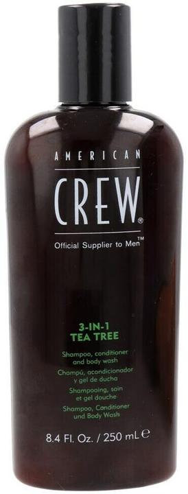 Actual product image American Crew 3In1 Tea Tree 8.45Oz/250 ml (250 ml)