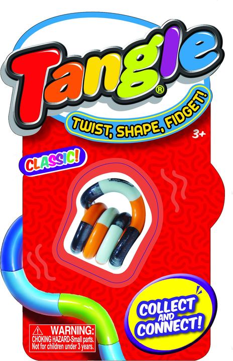 Actual product image Tangle Fidget Toy 85711 Jr. Classic Series, Antistress Toy, Promotes Coordination and Fine Mot... (German, French, Italian, English)