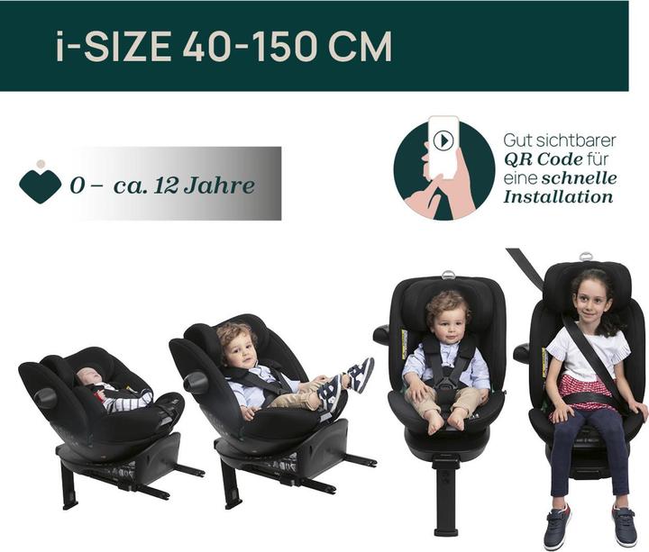 Produktbild Chicco Autositz Twist Recline Everone i-Size (Reboarder, ECE R129/i-Size Norm)