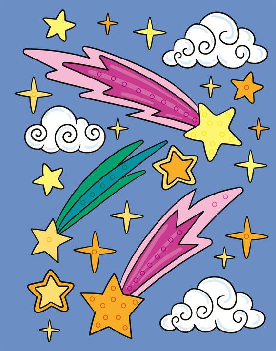 Produktbild Mein Diamant-Stickerheft - Weltall