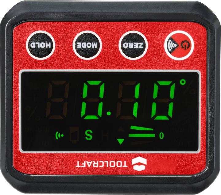 Actual product image Toolcraft Digital protractor