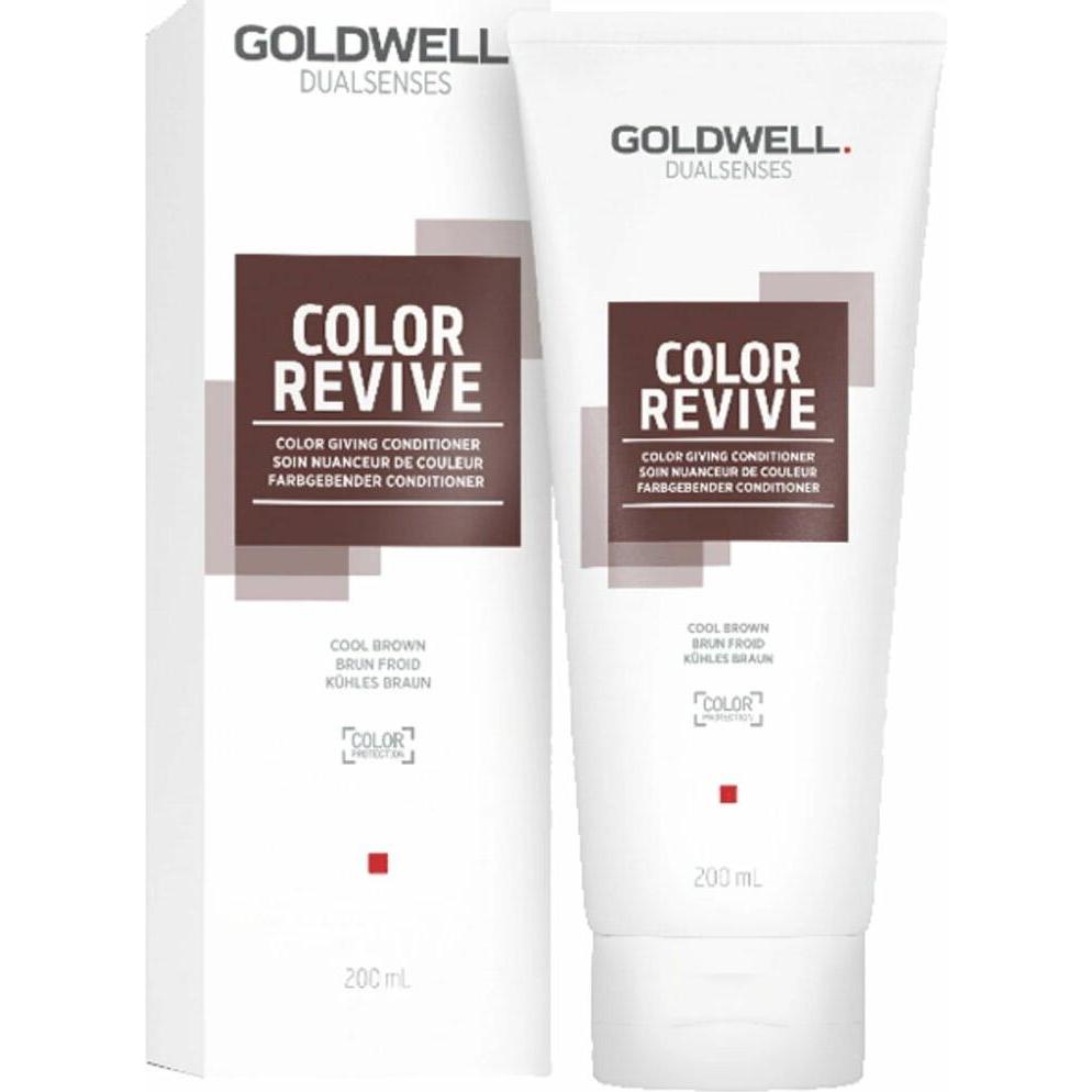 Thumbnail - Goldwell, Shampoo, Color Revive Color Giving Shampoo Cool Brown Shampoo (250 ml, Flüssiges Shampoo)