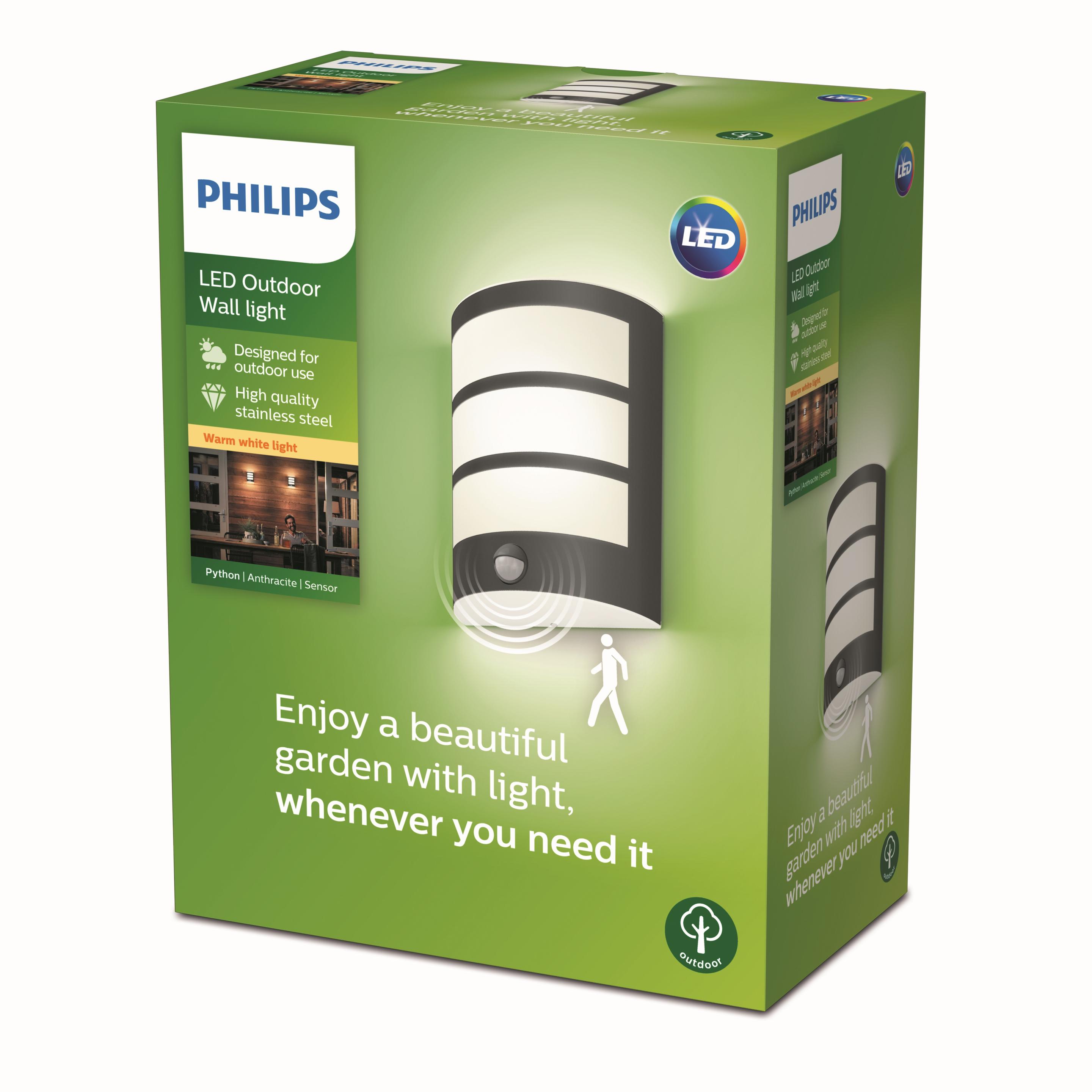 Thumbnail - Philips, Gartenbeleuchtung, Python (450 lm, IP44)