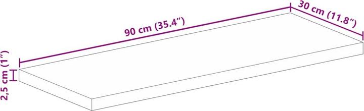 Immagine prodotto vidaXL Tischplatte (90 x 30 cm)