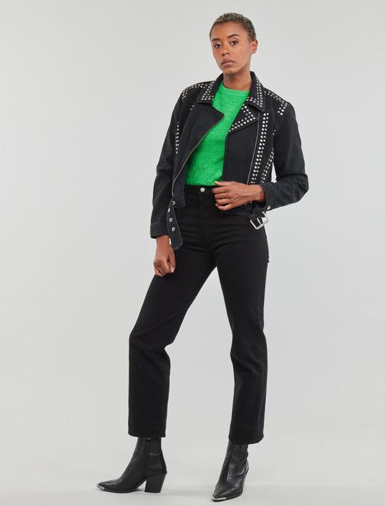 Actual product image Only Fly-away collar jacket denim jacket (XL)
