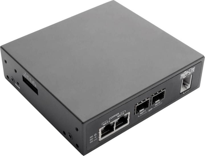 Image du produit Eaton Serveur de console 8 ports avec modem intégré NIC double GbE 4Gb Flash et double SFP