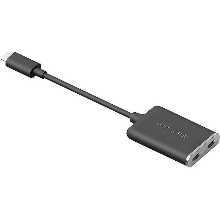 Viture USB-C XR Charging Adapter Pro for iPhone One-XRiP-Adp-Blk (USB Typ C, SPK-Buchse), Mobilgerät Adapter, Schwarz