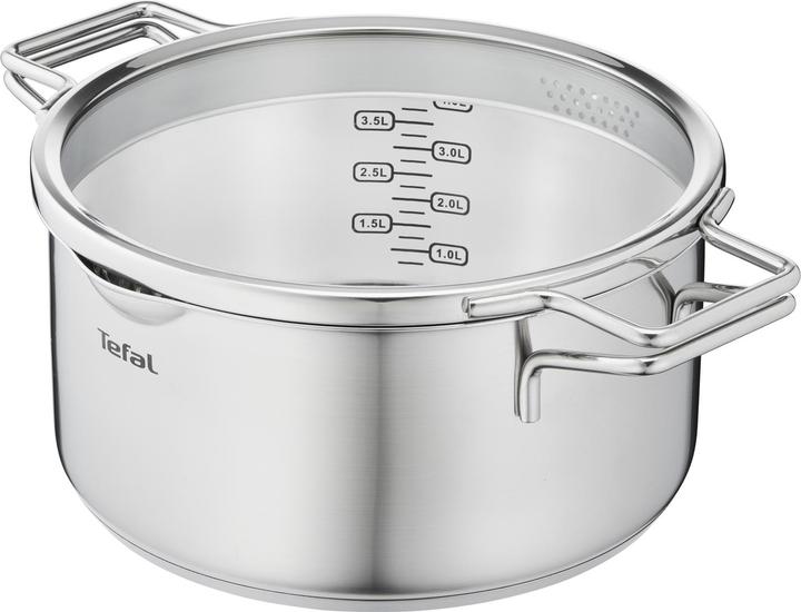 Actual product image Tefal Nordica cookware set, 6 pcs (16 cm, Pot, Stainless steel)