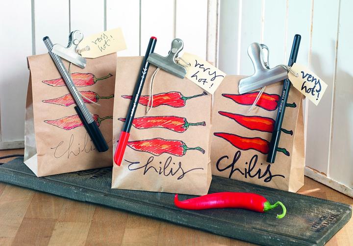 Actual product image Edding 10 1200 felt tip pens assorted colours (10 x)