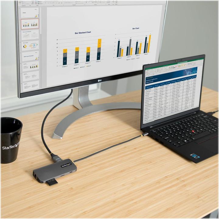 Produktbild StarTech Multiport Adapter (USB-C, 4 Ports)