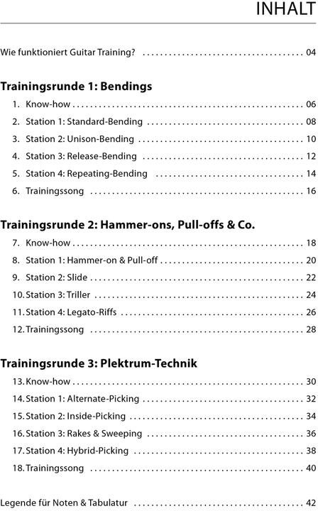 Produktbild Guitar Training Rock (Deutsch, Daniel Schusterbauer, Helmut Hage, 2011)