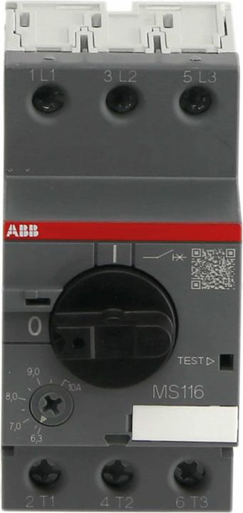 Image du produit ABB Disjoncteur-moteur MS116 - 10,0