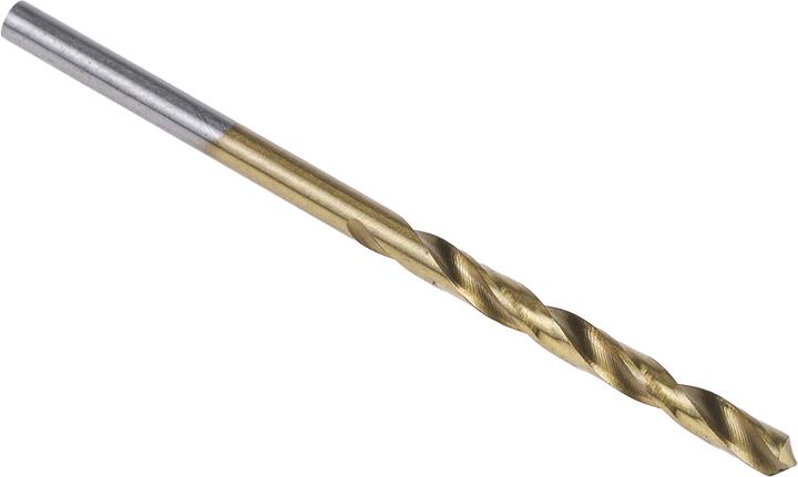 Actual product image RS PRO TiN coated HSS drill,2.9mm dia (2.9 millimetres)
