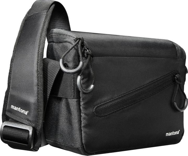 Produktbild mantona Irit Systemkameratasche schwarz (Kamera Schultertasche)