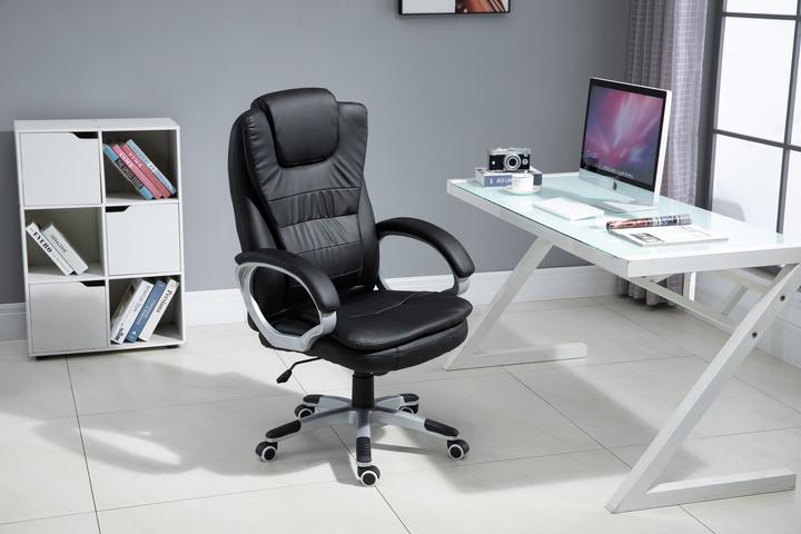 Actual product image Activejet Office chair with heated massage YK7304 black