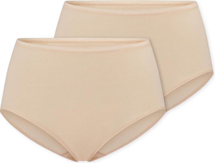 Actual product image Schiesser 2er Pack 95/5 Organic Cotton Midi-Slip (46, pack of 2)