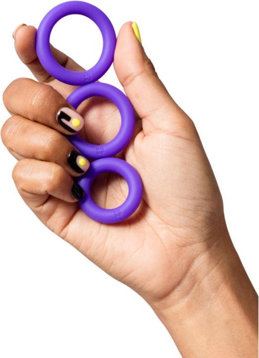 Productafbeelding Romp Remix Trio siliconen penisringen set (2.50 cm)
