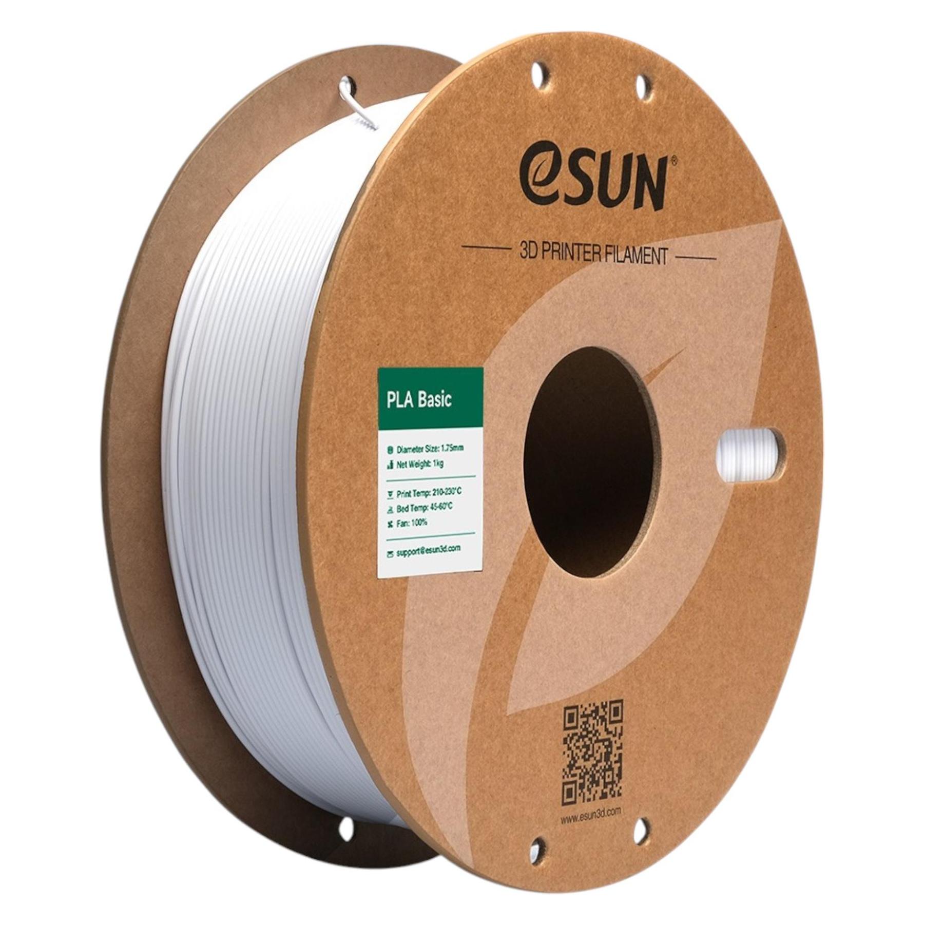 eSUN Pla Basic 1,75mm Cold White 1kg Polymelkzuur Paars
