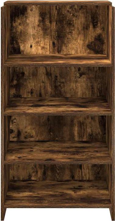 Actual product image vidaXL Reception counter smoked oak 55x50x103.5 cm wood-based reception counter