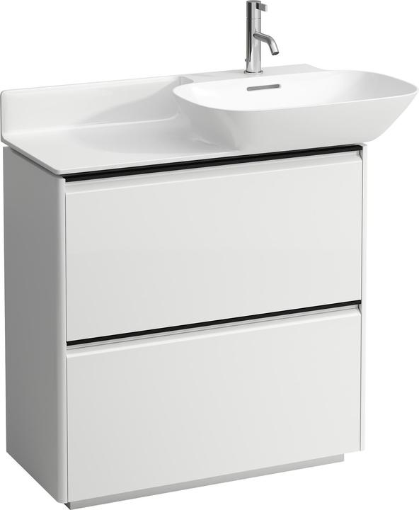 Immagine prodotto Laufen Base per mobiletto Ino, 2 cassetti, maniglia in alluminio nero, per WT 81330 1/2, H403004110