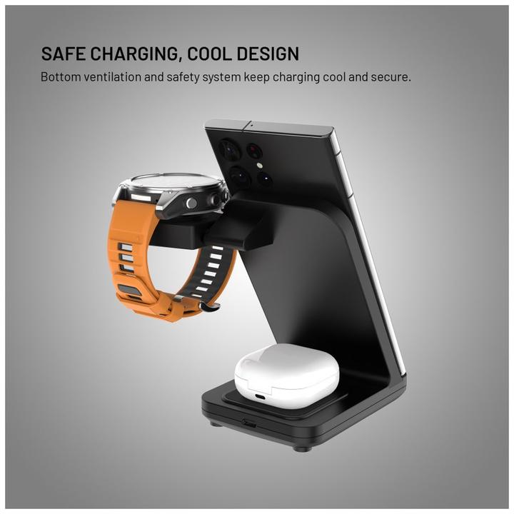 Actual product image Fixed Powerstation for Garmin, black (15 W)