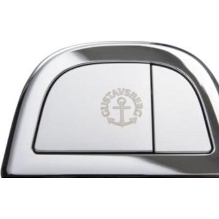 Villeroy & Boch, Toilette, GB NauticHF pulsante basso duo-17 - pulsante basso duo chrome fa 2017