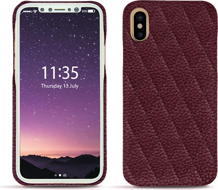 Actual product image Noreve Leather cover (Apple iPhone X)