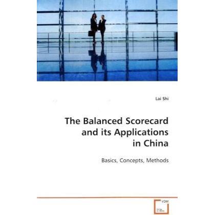 The Balanced Scorecard and its Applications in China, Fachbücher