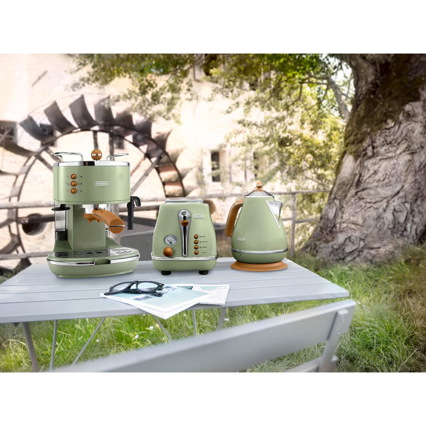 Thumbnail - De'Longhi Icona Vintage, Siebträgermaschine, Grün