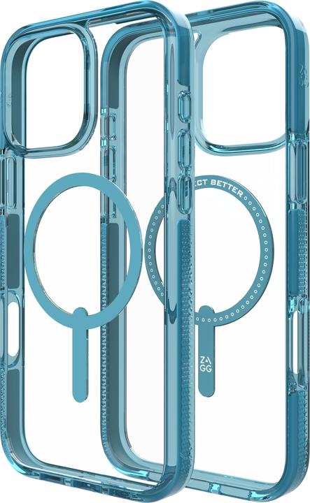 Image du produit Zagg Santa Cruz Snap MagSafe Case pour iPhone 16 Pro Max - Bleu (Apple iPhone 16 Pro Max)
