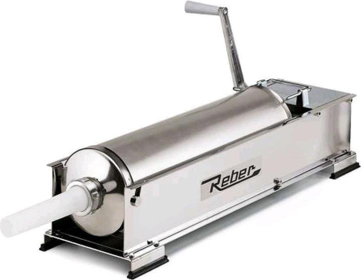 Reber N INOX Red manual tabletop sausage filler8 Kg