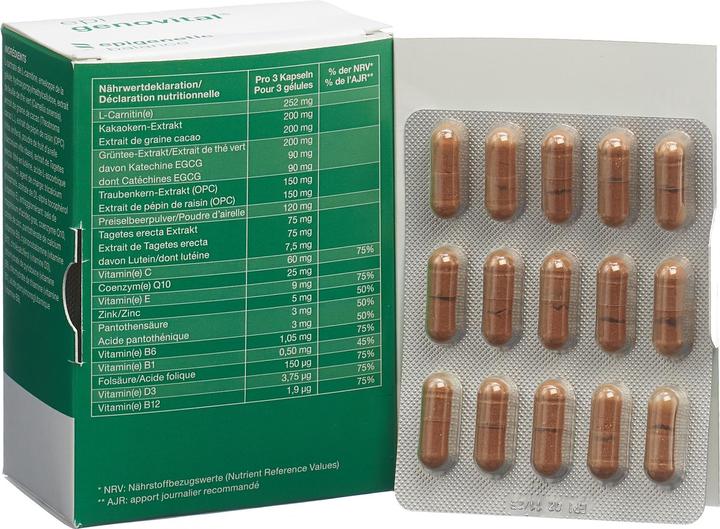 Actual product image Epigenovital more swing fit and active 90 caps (90 Piece, Capsules, 86 g)