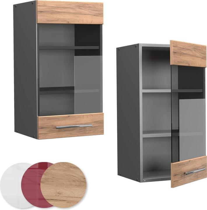 Produktbild Vicco Küchenglasschrank Fame-Line (40 x 34.10 x 72 cm)