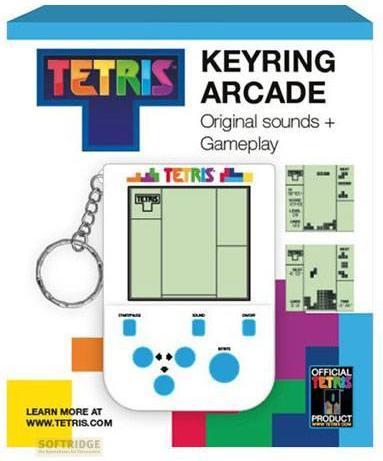 Produktbild Fizz Creations Tetris Mini Retro Handheld Videospiel-Schlüsselanhänger