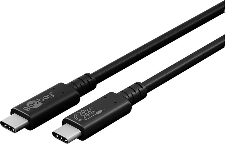 Produktbild Goobay USB C – USB C (2 m, USB 4.0, 240 W)