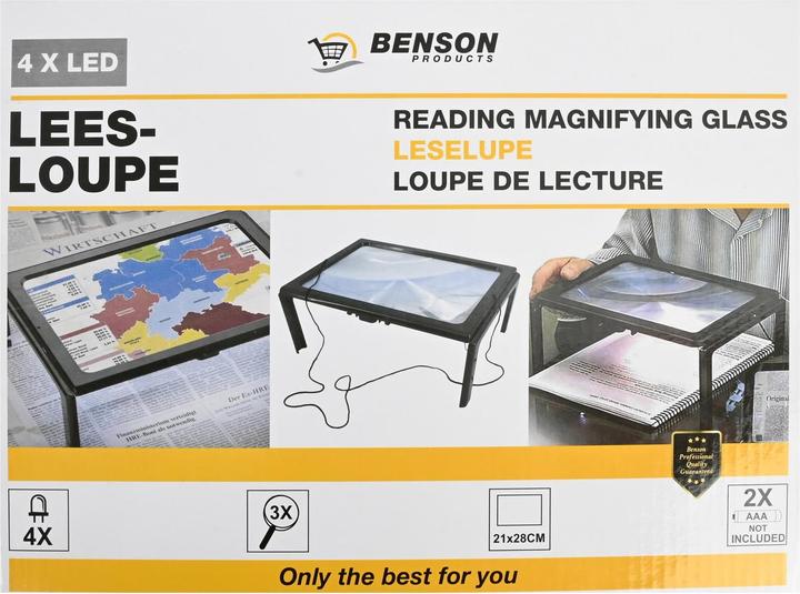 Actual product image Benson Care Reading magnifier