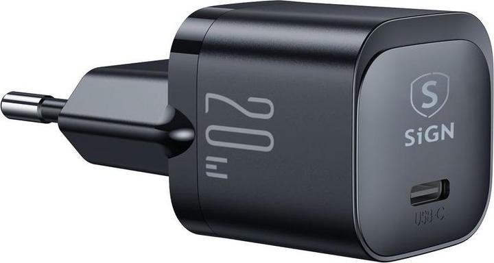 Image du produit SIGN PD 20W Mini chargeur USB-C - Noir