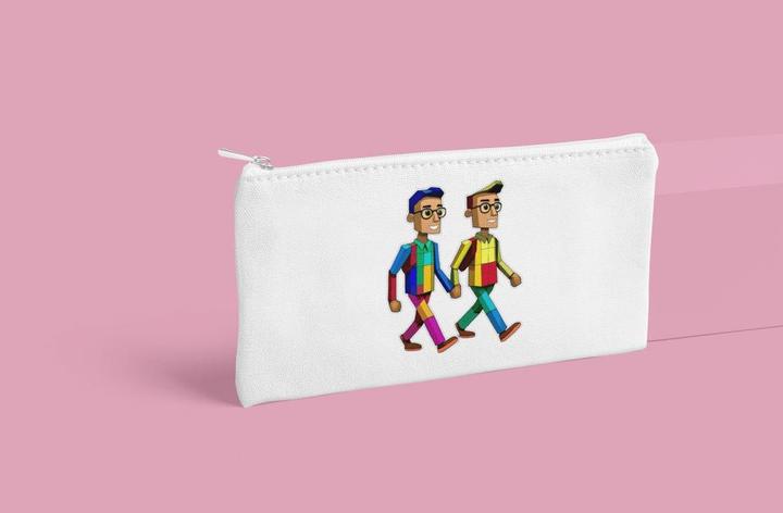 Produktbild Bügelbilder Schul & Freizeitsrucksack-Set Comic Cube Friends (15 l)