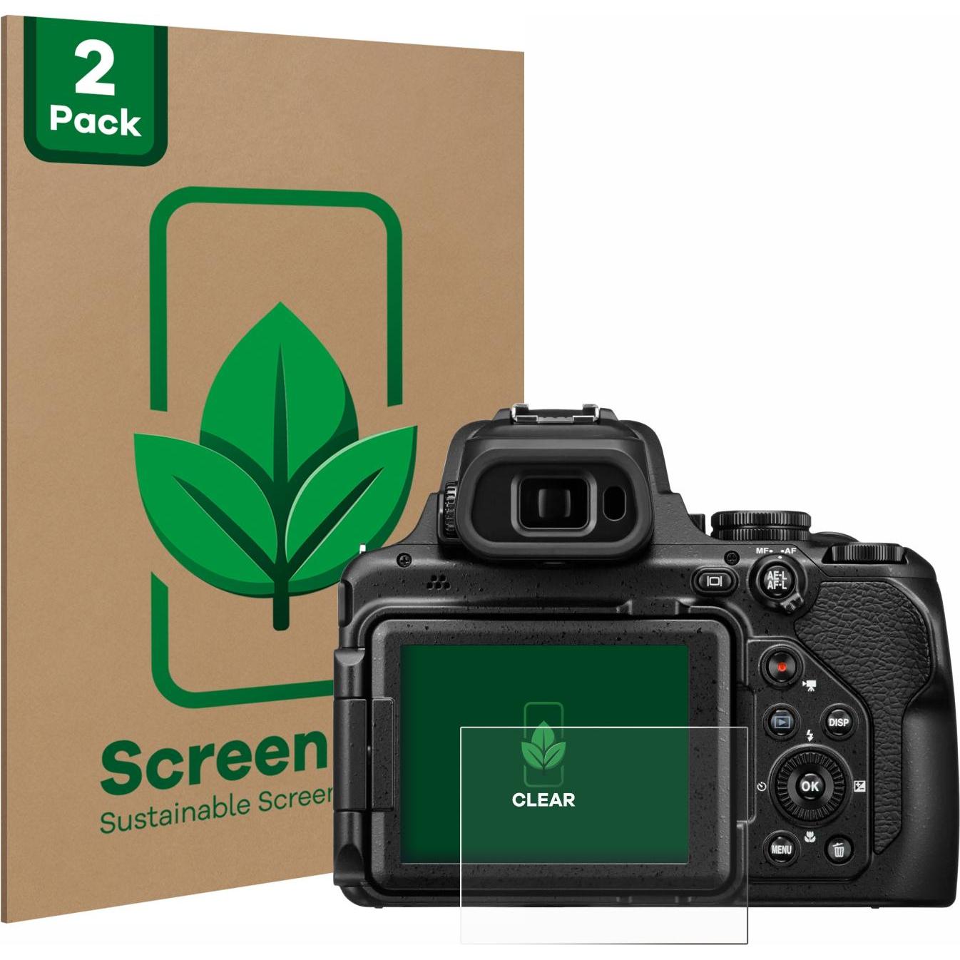 ScreenLeaf Schutzfolie nachhaltiger Displayschutz Display Schutz Folie Klar Transparent (Displayschutz), Kameraschutz, T...