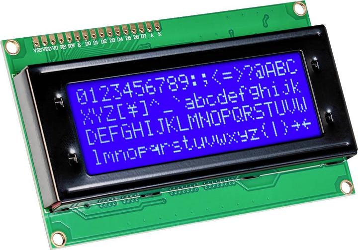 Actual product image Joy-it com-LCD20x4-B display module ()